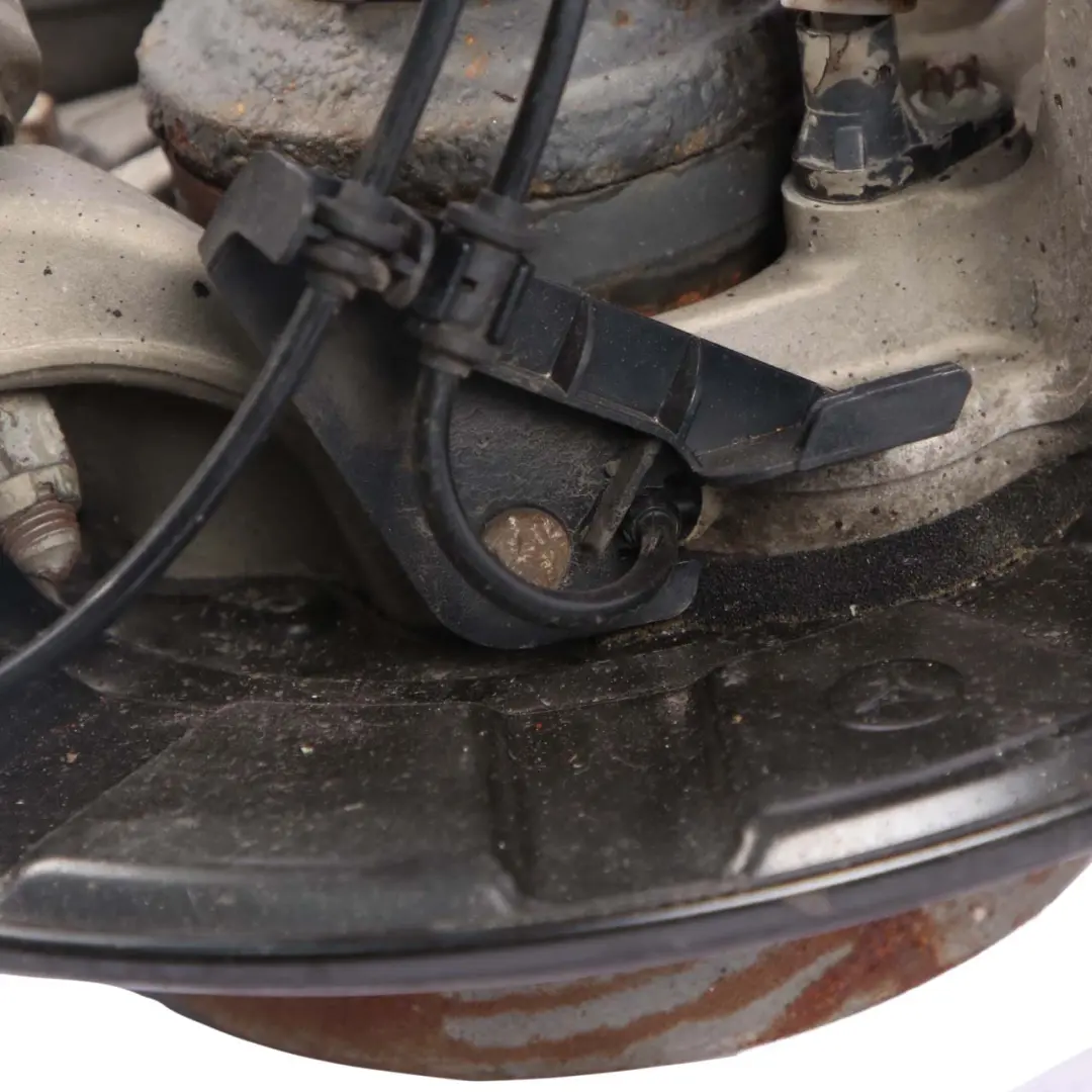 Mercedes W212 250 CDI Hinten Rechts Aufhängung Bein Feder Radnabe Bremse Scheibe - SKU A2123500241-1 - Teilenummer A2123500241
