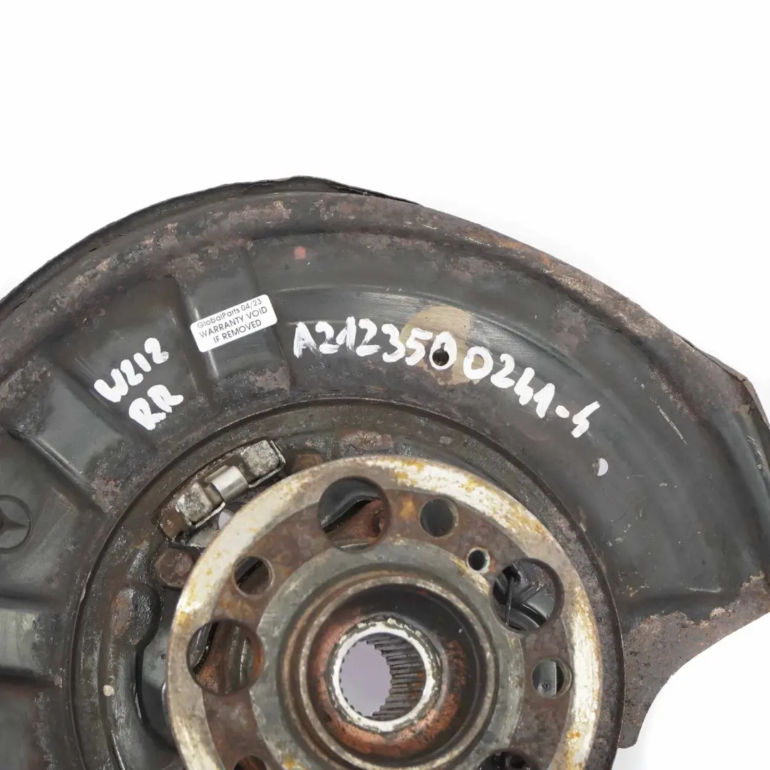Mercedes W212 Radträger Hinten Rechts Aufhängung Radnabe - SKU A2123500241-4 - Teilenummer A2123500241