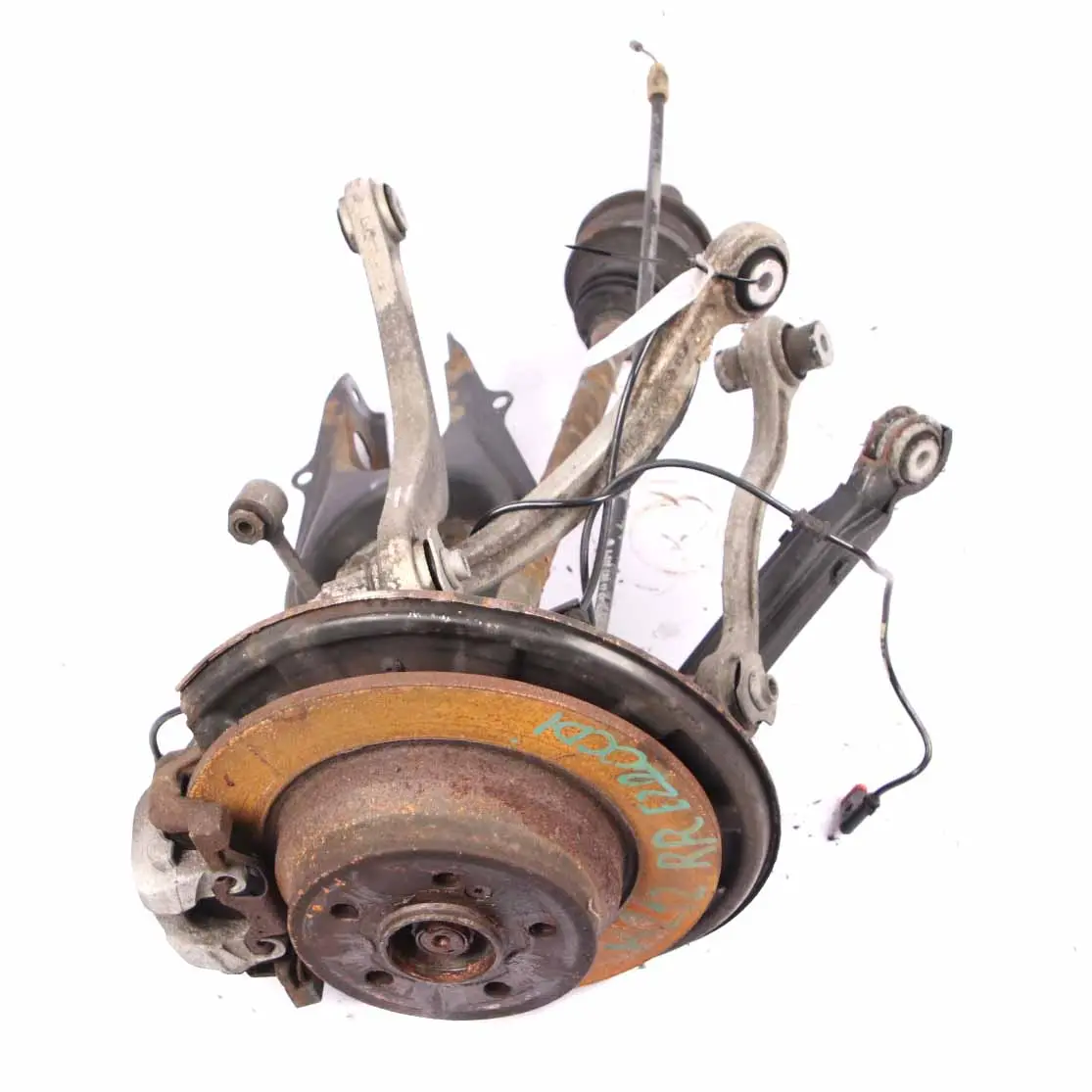 Mercedes W212 220 CDI Posteriore Destro Sospensione Mozzo Disco Freno
