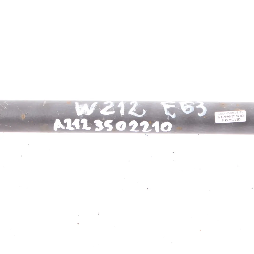 Mercedes W212 AMG Albero trasmissione posteriore sinistro destro - SKU A2123502210 - Numero di parte A2123502210