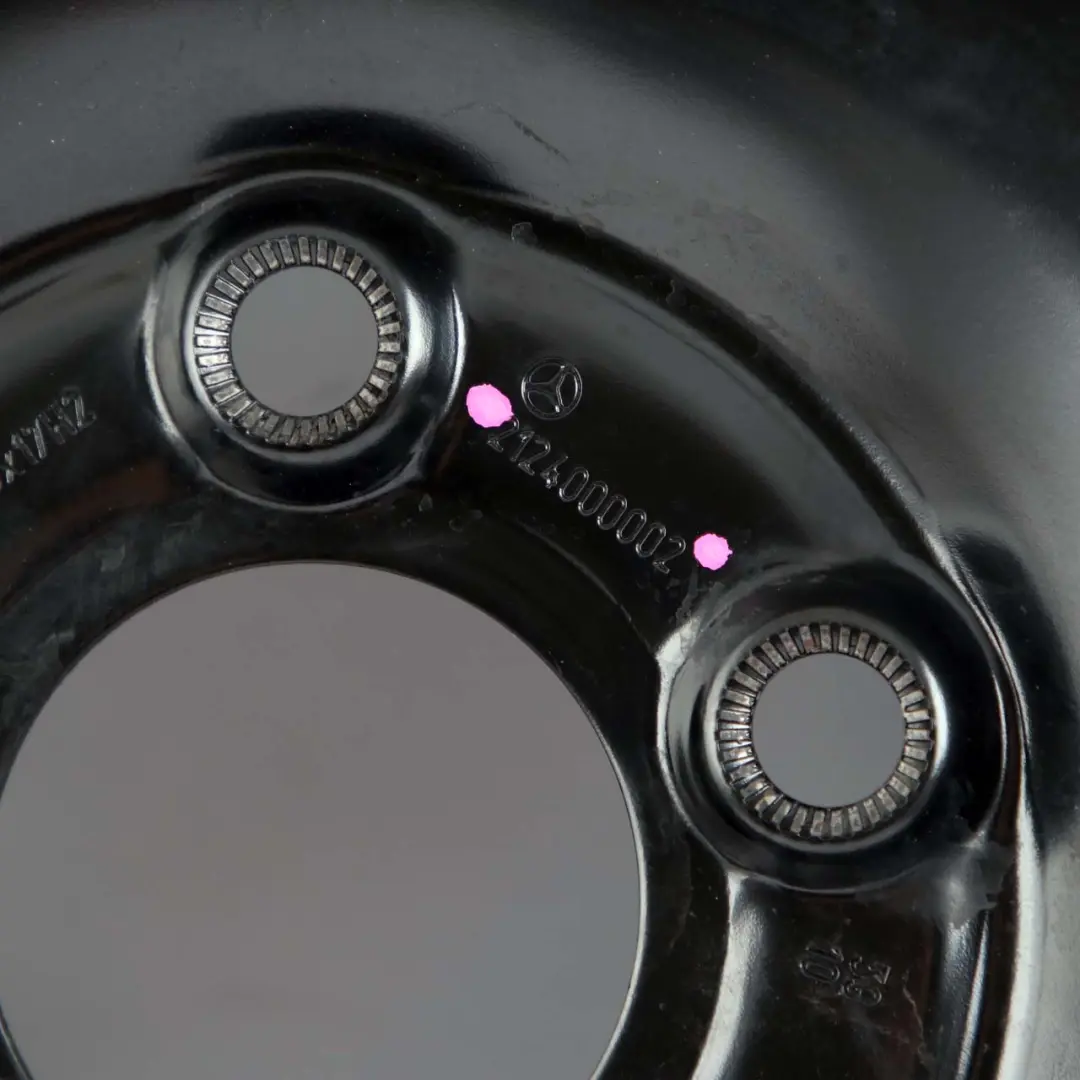 Mercedes W212 Ruota Scorta Acciaio R17 Pneumatico Continental 155/70 - SKU A2124000002 - Numero di parte A2124000002