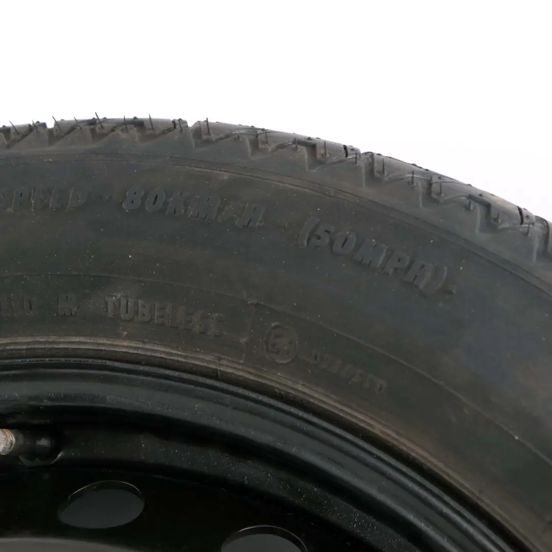 Ersatz Rad Stahl R17 Bereifung Continental 155/70 für Mercedes W212 mit Teilenummer A2124000002 Mercedes W212 Ersatz Rad Stahl R17 Bereifung Continental 155/70 - SKU A2124000002 - Teilenummer A2124000002