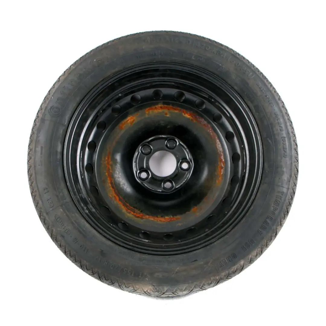 Ersatzrad Stahl R17 Bereifung Continental 155/70 Mercedes W212 - SKU A2124000002 - Teilenummer A2124000002