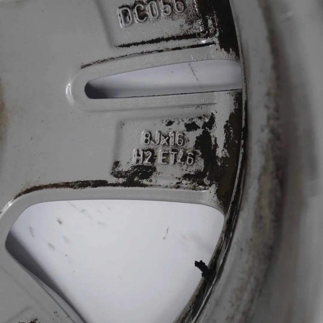 Alloy Wheel Rim 5-Double Spoke 16" ET:46 8J to Mercedes W212 Silver with Part number A2124010202 Mercedes W212 Silver Alloy Wheel Rim 5-Double Spoke 16" ET:46 8J - SKU A2124010202-4 - Part number A2124010202