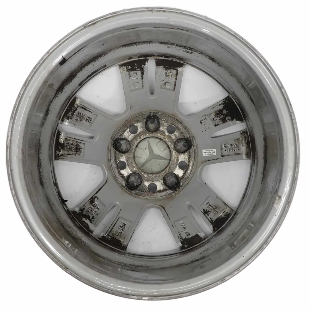 Alloy Wheel Rim 5-Double Spoke 16" ET:46 8J to Mercedes W212 Silver with Part number A2124010202 Mercedes W212 Silver Alloy Wheel Rim 5-Double Spoke 16" ET:46 8J - SKU A2124010202-4 - Part number A2124010202
