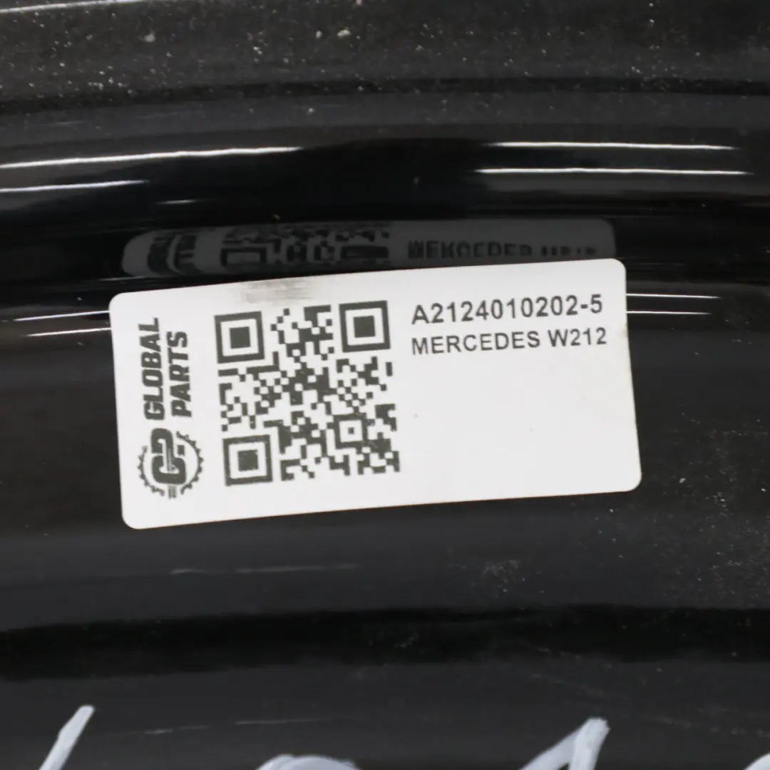 Mercedes W212 Black Alloy Wheel Rim 5 Double Spoke 16" ET:46 8J - SKU A2124010202-5 - Part number A2124010202