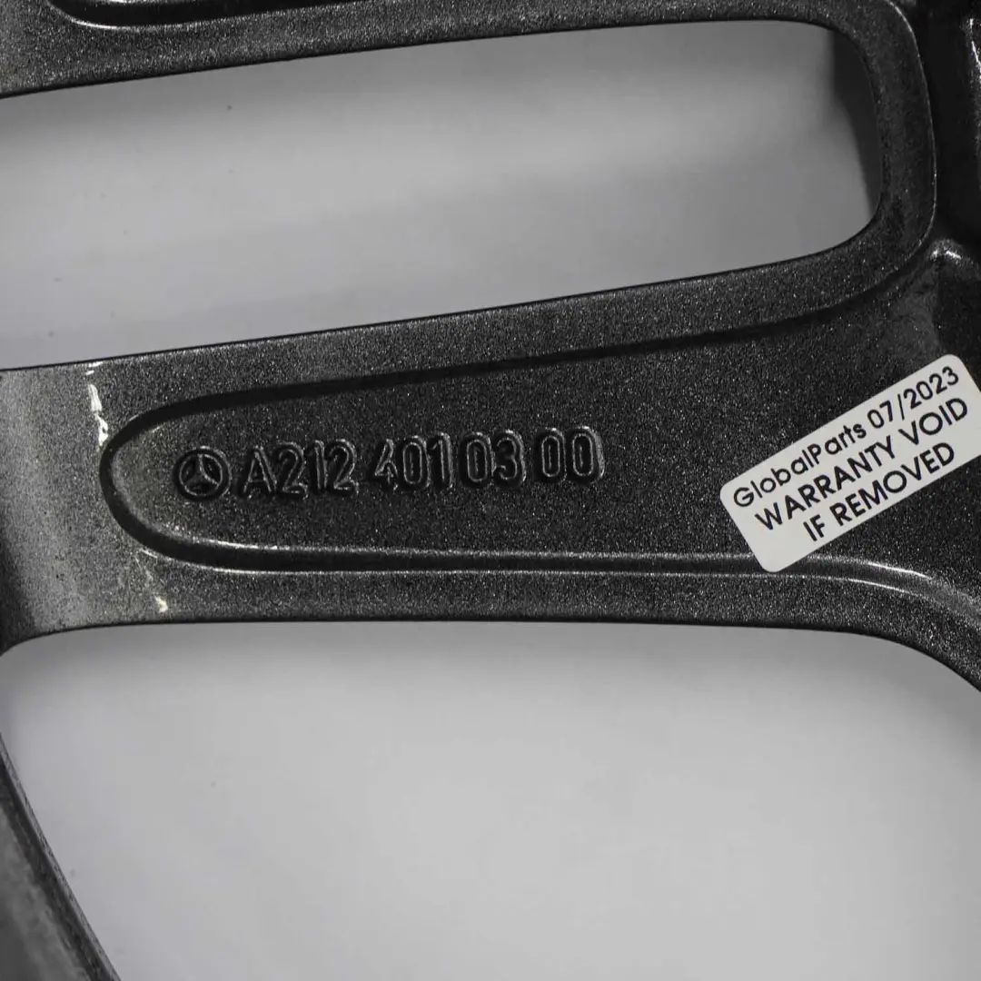 W207 W212 AMG Alloy Wheel Rim 18" ET:48 8.5J to Mercedes with Part number A2124010300 Mercedes W207 W212 AMG Alloy Wheel Rim 18" ET:48 8.5J - SKU A2124010300-2 - Part number A2124010300