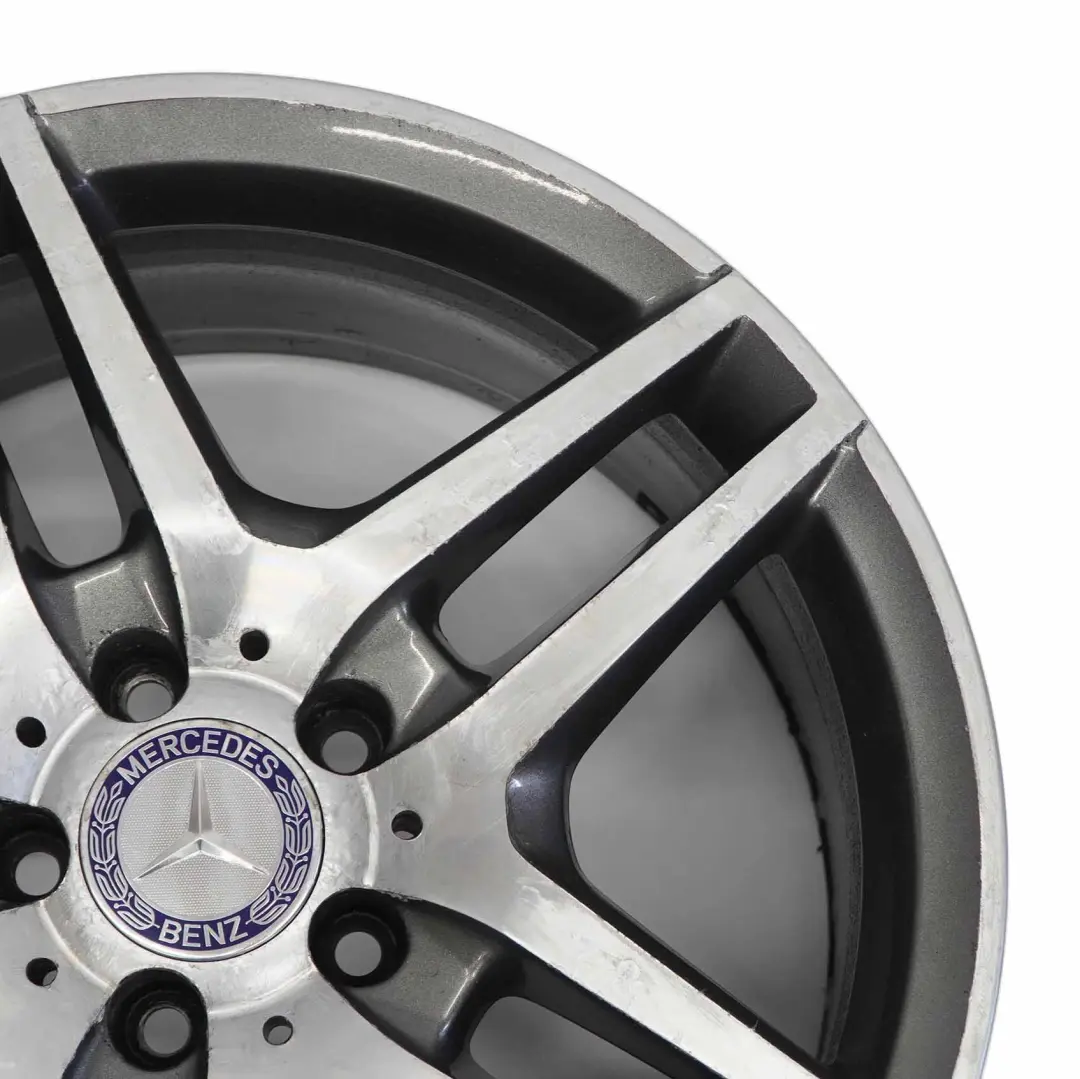 W207 W212 AMG Cerchio in lega 18" ET:48 8.5J per Mercedes con numero di parte A2124010300 Mercedes W207 W212 AMG Cerchio in lega 18" ET:48 8.5J - SKU A2124010300-2 - Numero di parte A2124010300