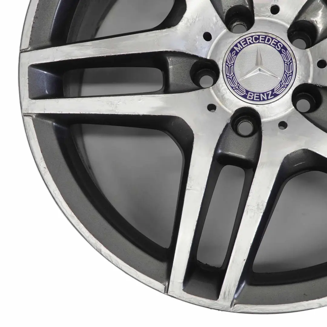 W207 W212 AMG Jante Alu 18" ET:48 8.5J pour Mercedes à propos du numéro de pièce A2124010300 Mercedes W207 W212 AMG Jante Alu 18" ET:48 8.5J - SKU A2124010300-2 - Numéro de pièce A2124010300