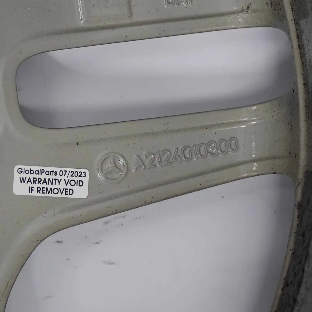 W207 W212 AMG Alloy Wheel Rim 18" ET:48 8.5J to Mercedes with Part number A2124010300 Mercedes W207 W212 AMG Alloy Wheel Rim 18" ET:48 8.5J - SKU A2124010300-3 - Part number A2124010300