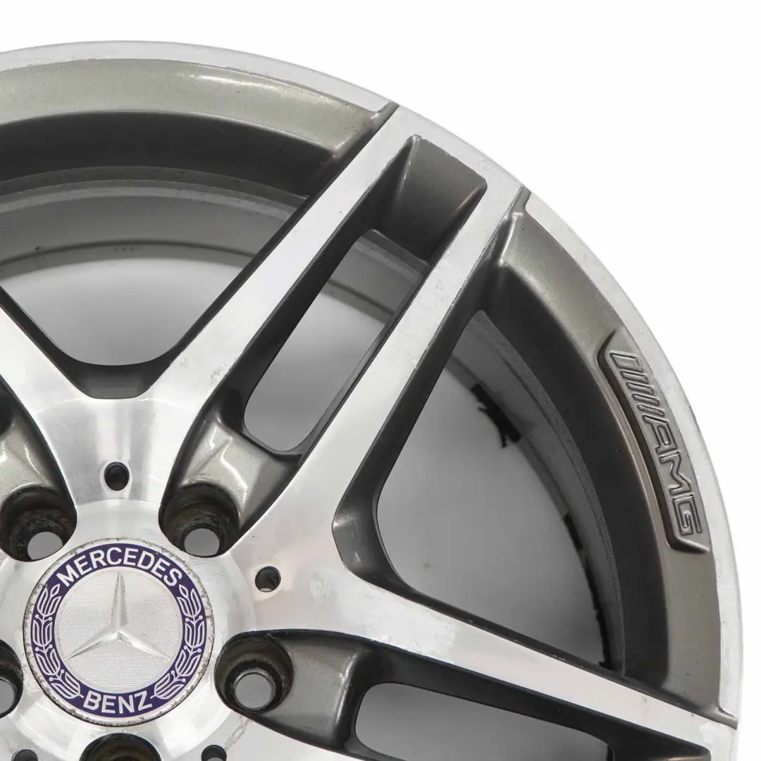 W207 W212 AMG Alloy Wheel Rim 18" ET:48 8.5J to Mercedes with Part number A2124010300 Mercedes W207 W212 AMG Alloy Wheel Rim 18" ET:48 8.5J - SKU A2124010300-3 - Part number A2124010300