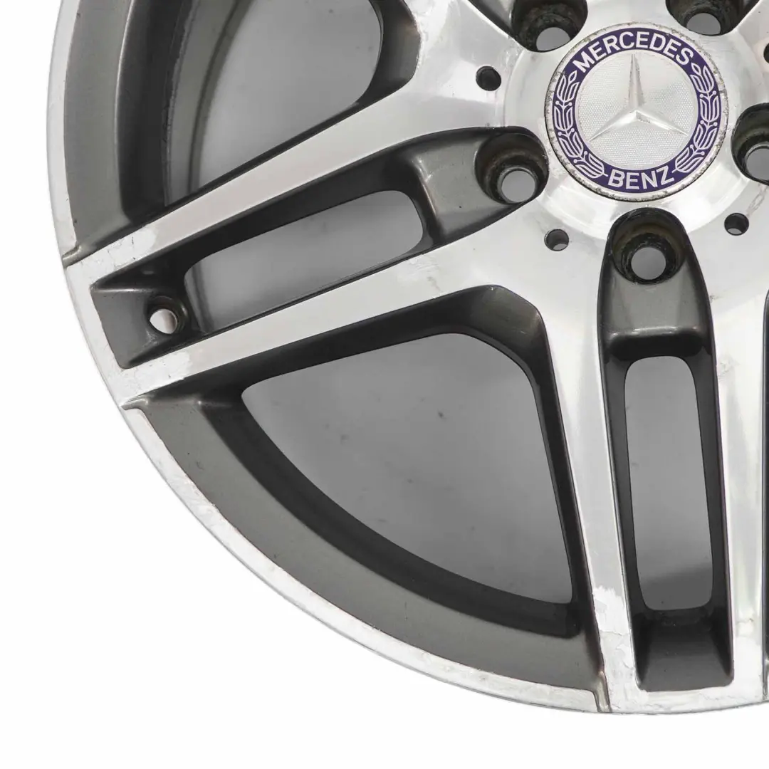 W207 W212 AMG Alloy Wheel Rim 18" ET:48 8.5J to Mercedes with Part number A2124010300 Mercedes W207 W212 AMG Alloy Wheel Rim 18" ET:48 8.5J - SKU A2124010300-3 - Part number A2124010300