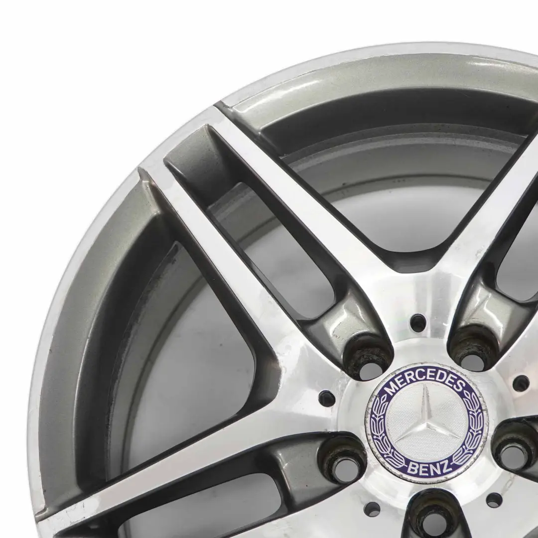 W207 W212 AMG Alloy Wheel Rim 18" ET:48 8.5J to Mercedes with Part number A2124010300 Mercedes W207 W212 AMG Alloy Wheel Rim 18" ET:48 8.5J - SKU A2124010300-3 - Part number A2124010300