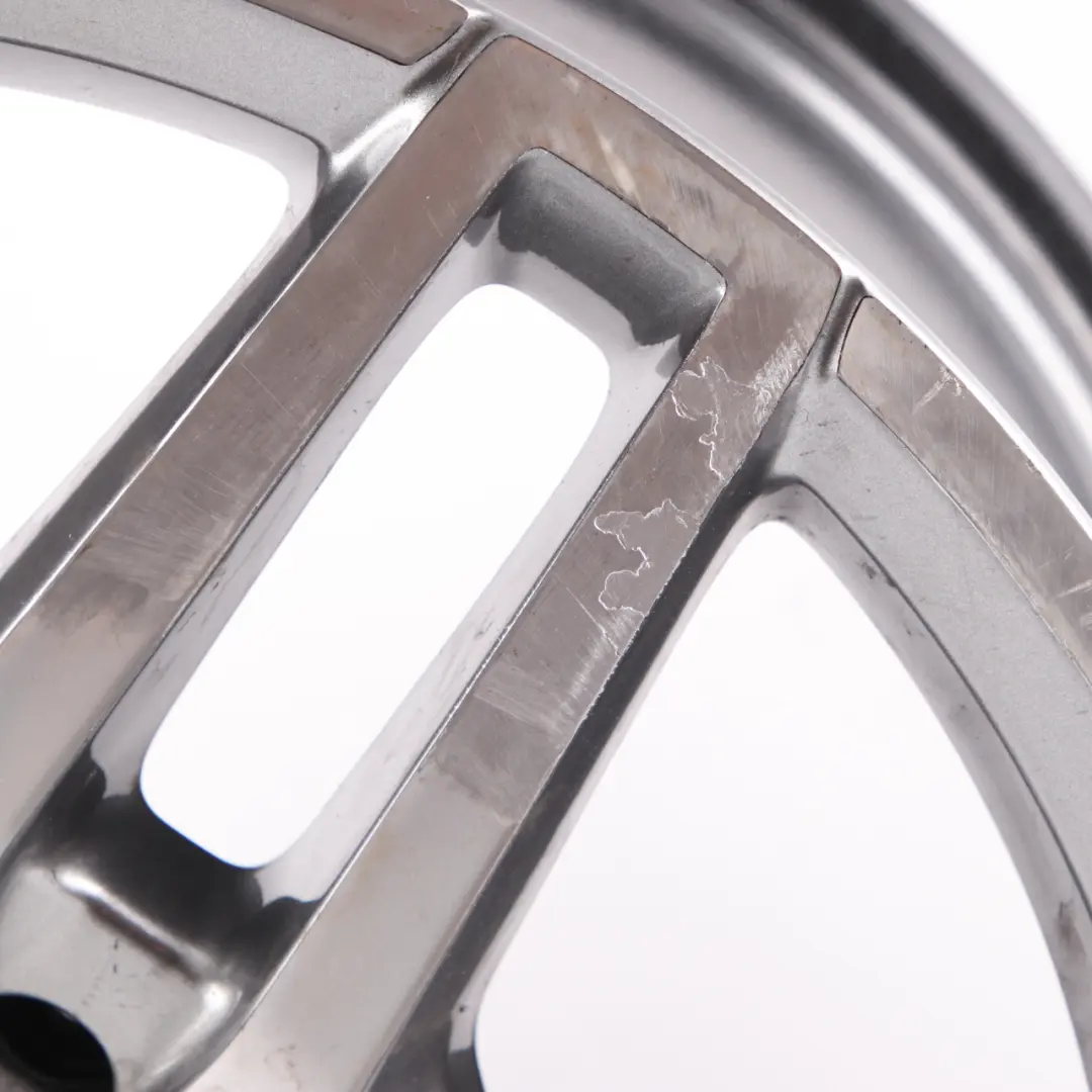 Alloy Rim 5-Double Spoke 18" ET:54 9J to Mercedes W212 AMG Rear Wheel with Part number A2124010400 Mercedes W212 AMG Rear Wheel Alloy Rim 5-Double Spoke 18" ET:54 9J - SKU A2124010400-2 - Part number A2124010400