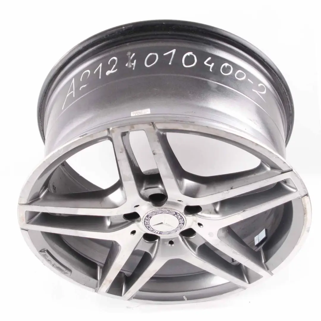 Alloy Rim 5-Double Spoke 18" ET:54 9J Mercedes W212 AMG Rear Wheel - SKU A2124010400-2 - Part number A2124010400