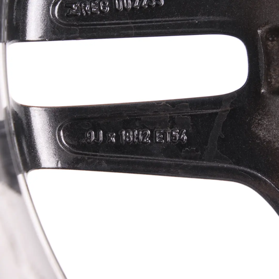 Mercedes W212 AMG Cerchio posteriore lega 18" ET:54 9J - SKU A2124010400-2 - Numero di parte A2124010400