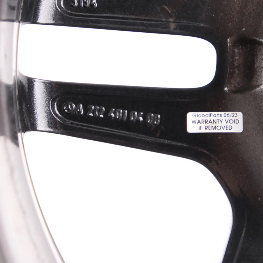 Mercedes W212 AMG Cerchio posteriore lega 18" ET:54 9J - SKU A2124010400-2 - Numero di parte A2124010400