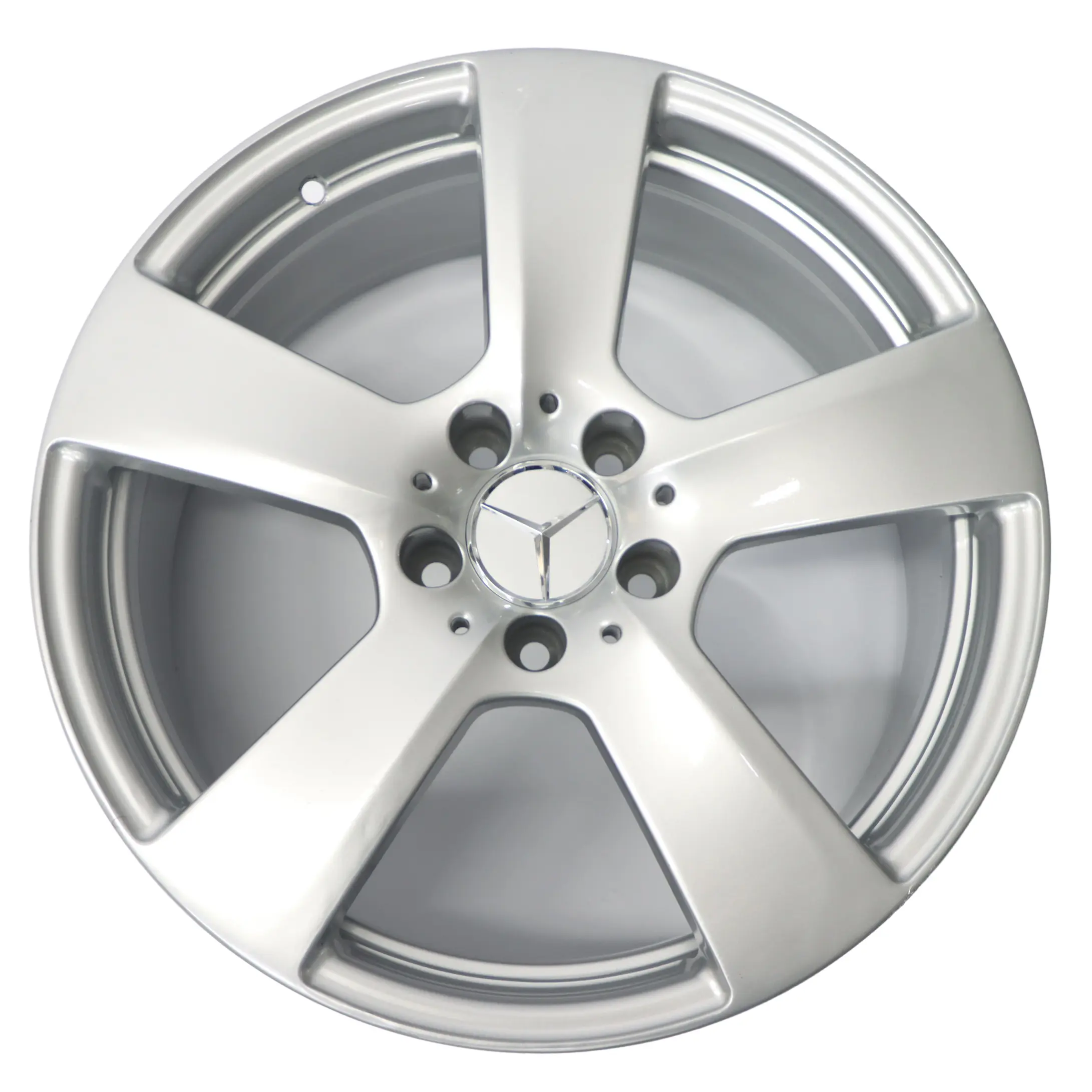 Mercedes W212 Asse Posteriore Argento Cerchio In Lega 18" Et:54 9J A2124011402