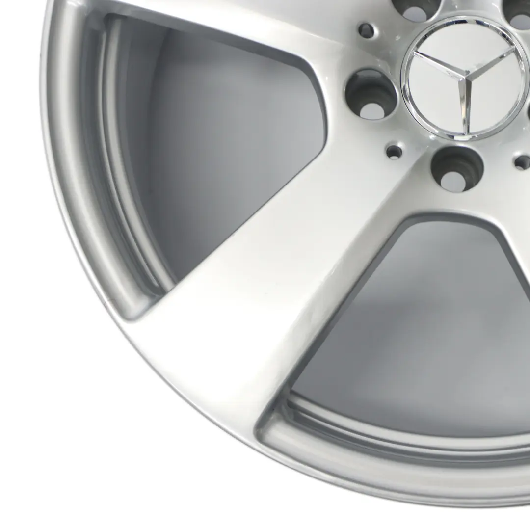 Axle Silver Alloy Wheel Rim 18" ET:54 9J to Mercedes W212 Rear with Part number A2124011402 Mercedes W212 Rear Axle Silver Alloy Wheel Rim 18" ET:54 9J - SKU A2124011402-1 - Part number A2124011402