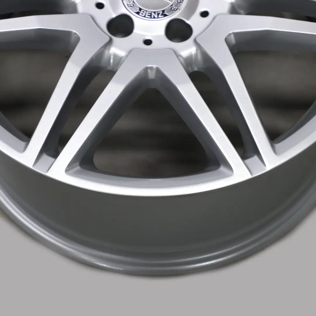 Mercedes-Benz W207 C207 Alloy Wheel Rim 19" AMG 7 Double Spoked to with Part number A2124011900 Mercedes-Benz W207 C207 Alloy Wheel Rim 19" AMG 7 Double Spoked - SKU A2124011900 - Part number A2124011900