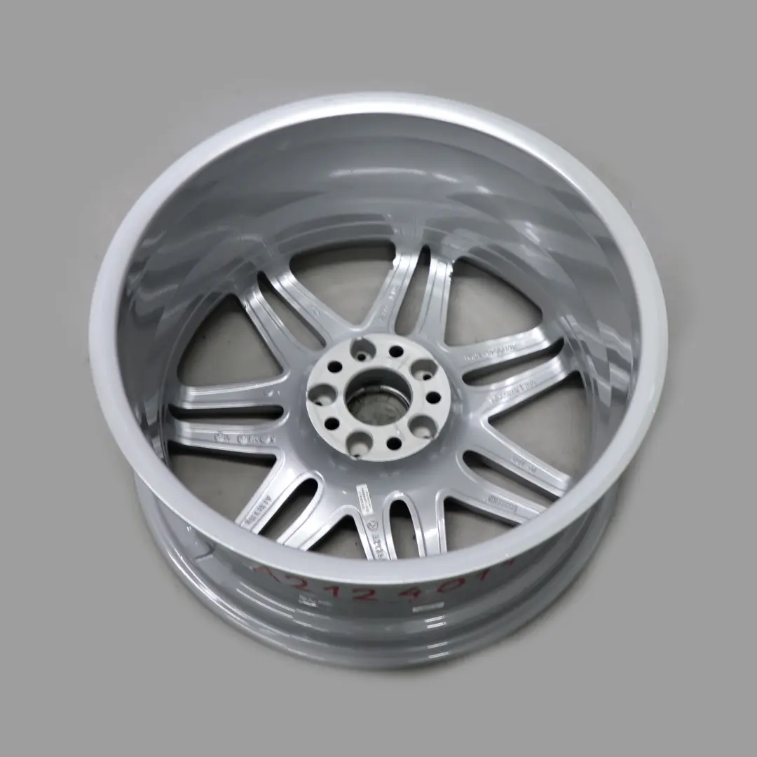 Mercedes-Benz W207 C207 Alloy Wheel Rim 19" AMG 7 Double Spoked to with Part number A2124014702 Mercedes-Benz W207 C207 Alloy Wheel Rim 19" AMG 7 Double Spoked - SKU A2124014702 - Part number A2124014702
