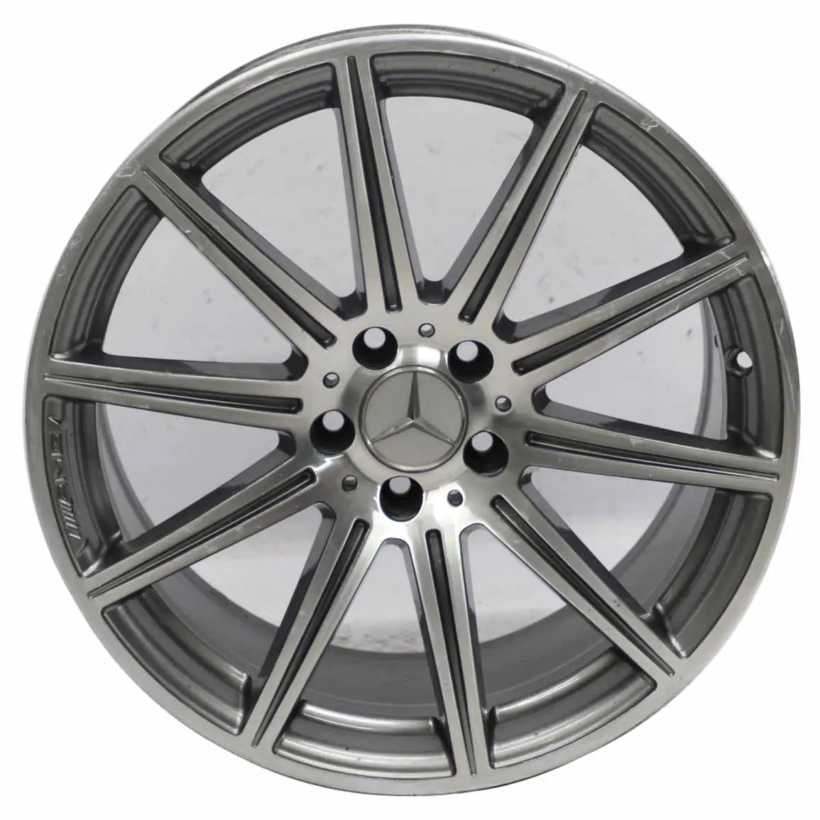 Mercedes W212 E63 AMG Leichtmetallfelge 10-Speichen Rad 19" 9,5J A2124015102