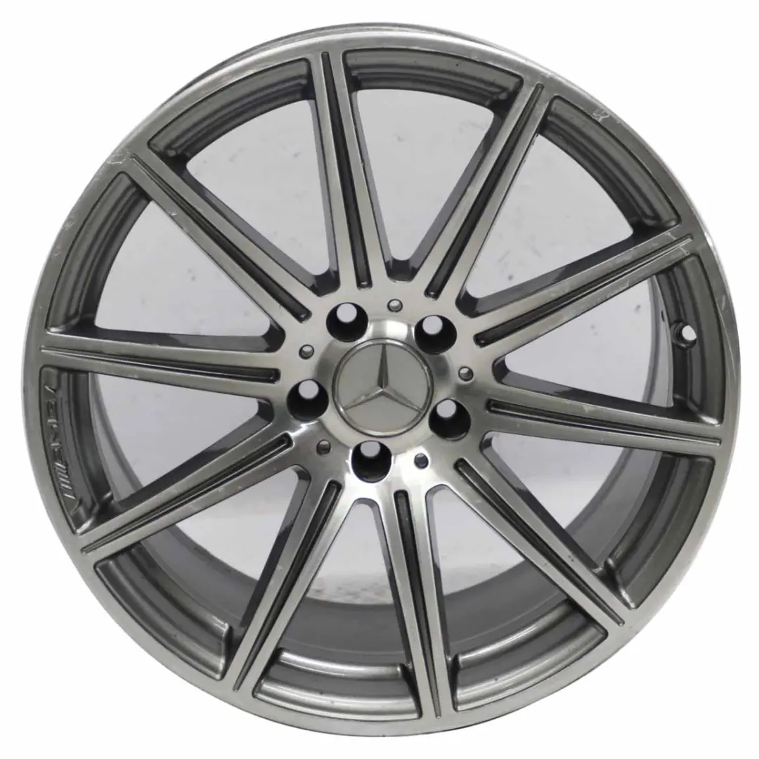 Leichtmetallfelge 10-Speichen Rad 19" 9,5J für Mercedes W212 E63 AMG mit Teilenummer A2124015102 Mercedes W212 E63 AMG Leichtmetallfelge 10-Speichen Rad 19" 9,5J - SKU A2124015102-1 - Teilenummer A2124015102
