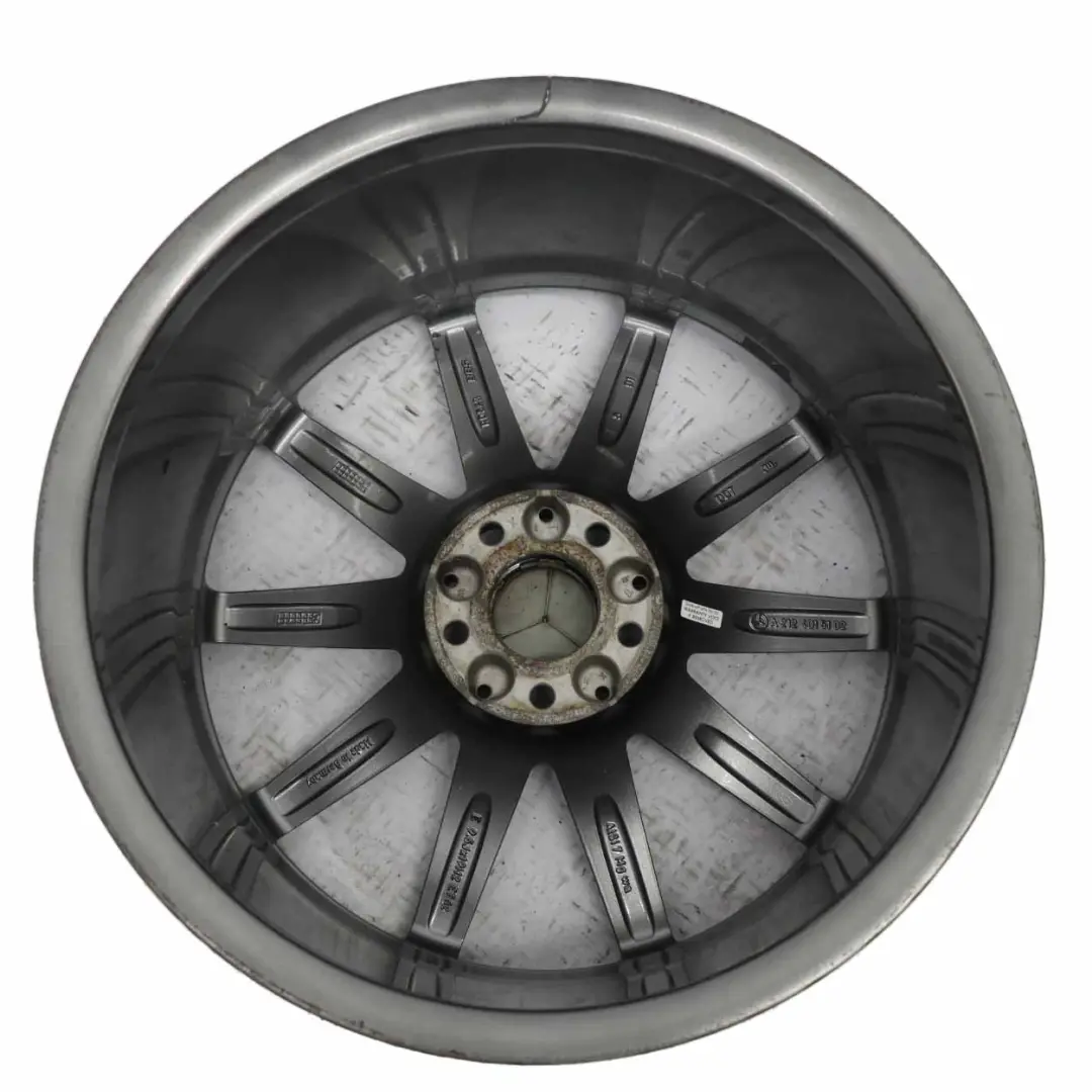 Mercedes W212 E63 AMG Wheel Alloy Rim 10-Spoke Wheel 19" ET:52 9,5J - SKU A2124015102-1 - Part number A2124015102