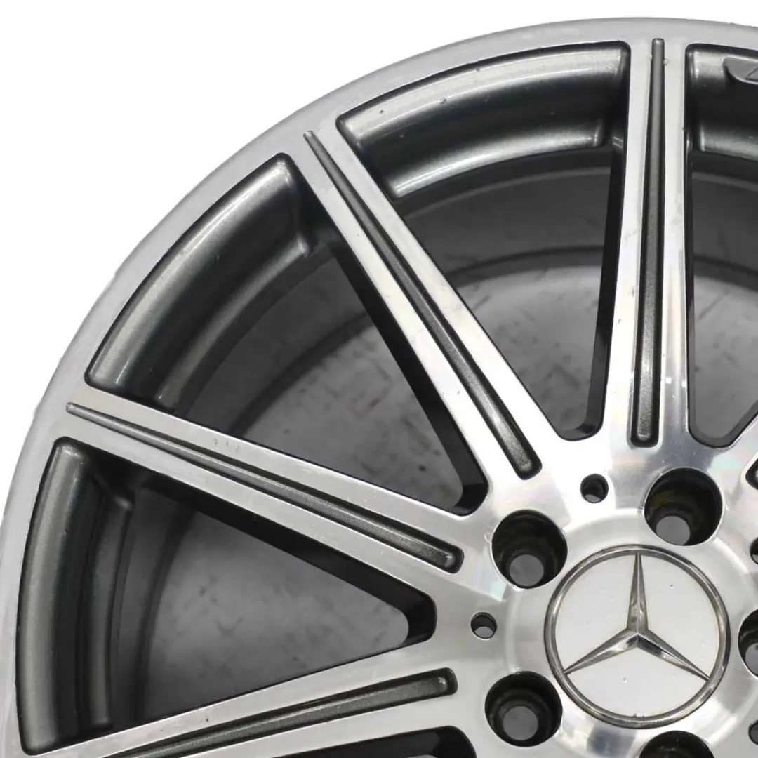 Llanta de aleación Mercedes W212 E63 AMG de 10 radios 19" ET:52 9,5J para con número de pieza A2124015102 Llanta de aleación Mercedes W212 E63 AMG de 10 radios 19" ET:52 9,5J - SKU A2124015102-1 - Número de pieza A2124015102