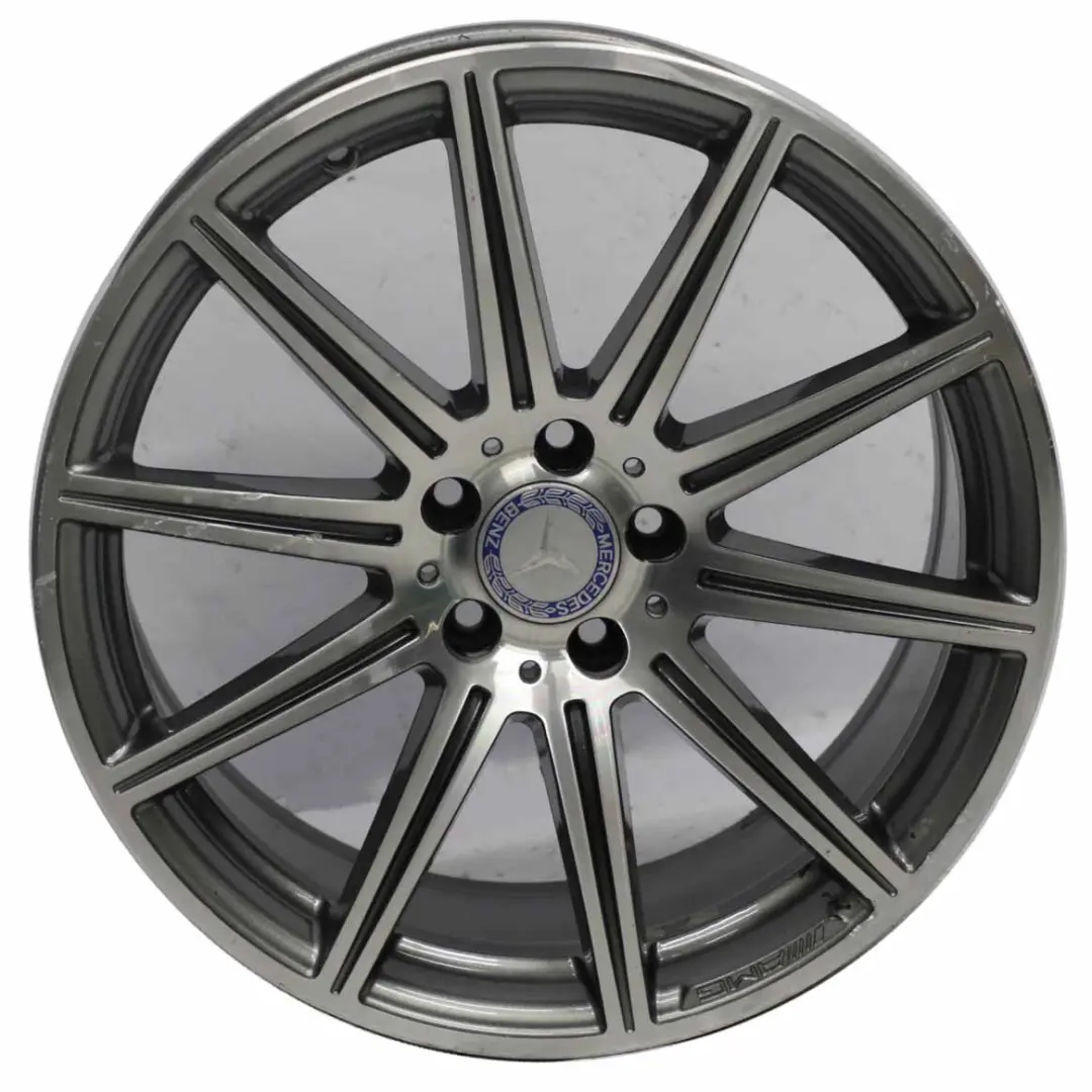 Mercedes W212 E63 AMG Cerchio in lega a 10 razze 19" ET:52 9,5J - SKU A2124015102-2 - Numero di parte A2124015102