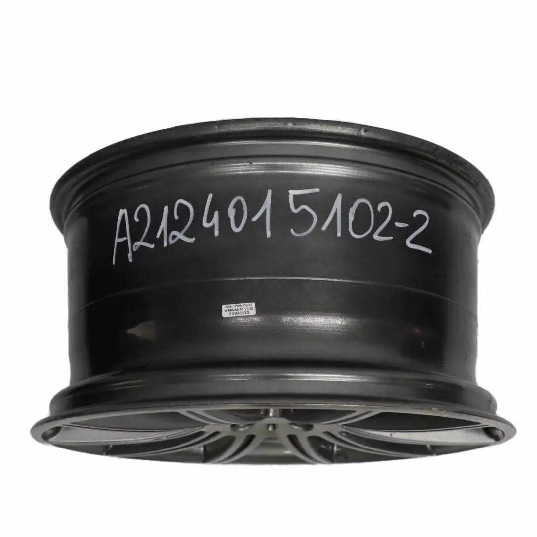 Mercedes W212 E63 AMG Leichtmetallfelge 10-Speichen Rad 19" 9,5J - SKU A2124015102-2 - Teilenummer A2124015102