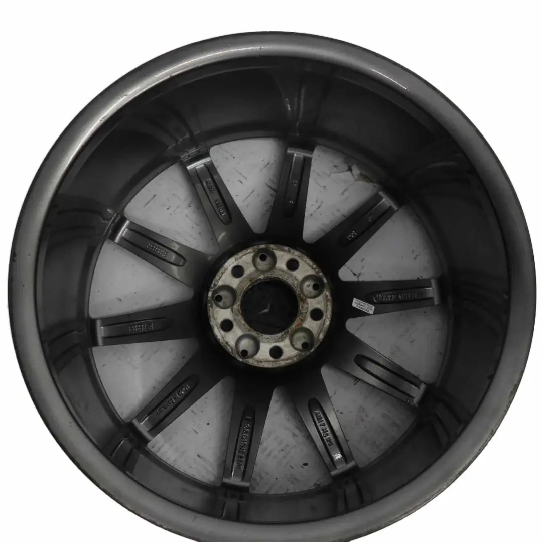 Mercedes W212 E63 AMG Wheel Alloy Rim 10-Spoke Wheel 19" ET:52 9,5J - SKU A2124015102-2 - Part number A2124015102