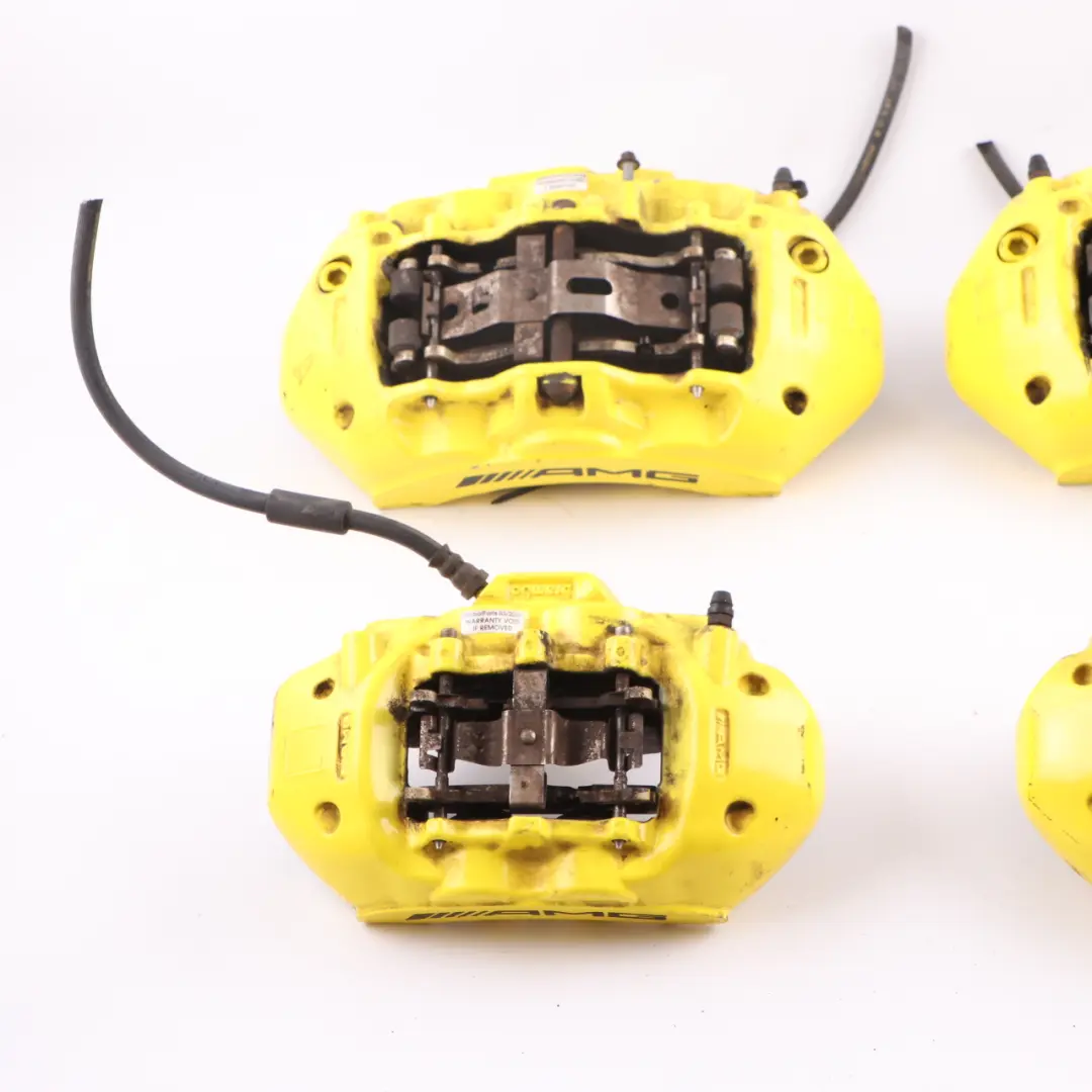 Brake Caliper Set Mercedes W212 E 63 AMG Rear Left Right Wheel Brembo Brake Set to with Part number A2124212998 Brake Caliper Set Mercedes W212 E 63 AMG Rear Left Right Wheel Brembo Brake Set - SKU A2124212998-1 - Part number A2124212998