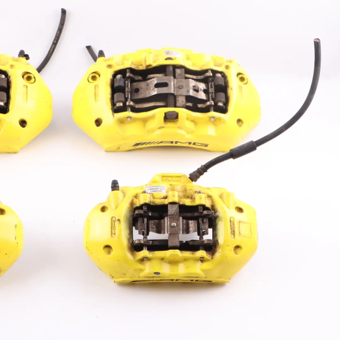  Brake Caliper Set Mercedes W212 E 63 AMG Rear Left Right Wheel Brembo Brake Set - SKU A2124212998-1 - Part number A2124212998