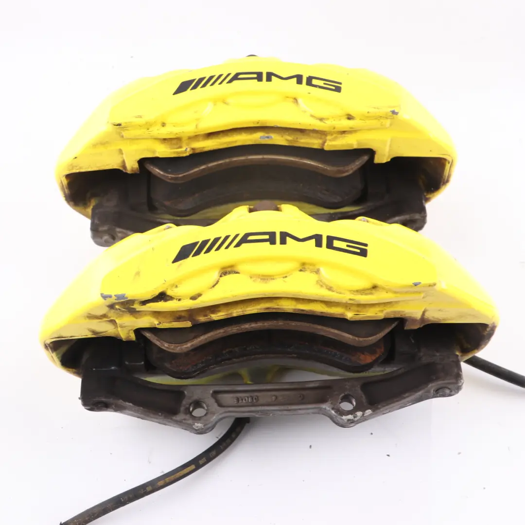 Brake Caliper Set Mercedes W212 E 63 AMG Rear Left Right Wheel Brembo Brake Set to with Part number A2124212998 Brake Caliper Set Mercedes W212 E 63 AMG Rear Left Right Wheel Brembo Brake Set - SKU A2124212998-1 - Part number A2124212998