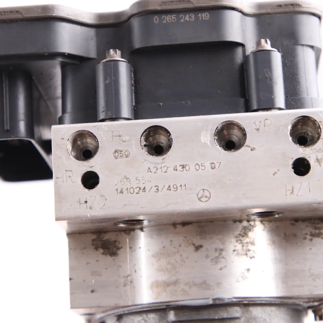 Mercedes W212 Brake Pump ABS ESP Hydraulic Braking Control Unit AMG - SKU A2124300507 - Part number A2124300507
