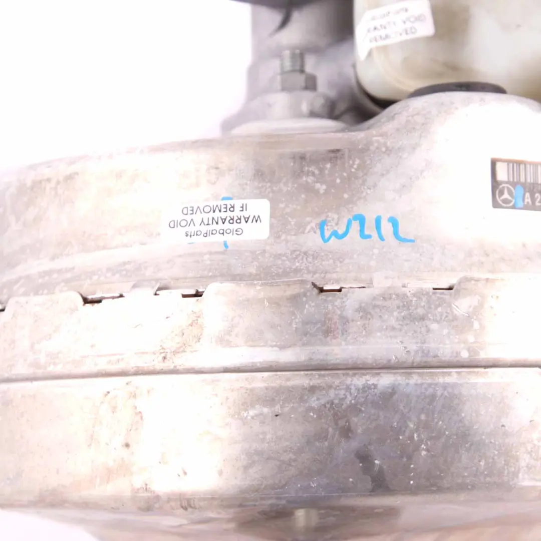 Brake Servo Booster Master Cylinder Unit to Mercedes W212 with Part number A2124301430 Mercedes W212 Brake Servo Booster Master Cylinder Unit - SKU A2124301430 - Part number A2124301430