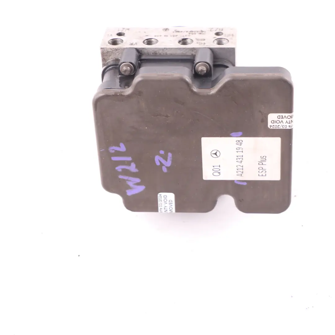Pompa Hamulcowa ABS ESP do Mercedes W212 o numerze A2124311948 Mercedes W212 Pompa Hamulcowa ABS ESP - SKU A2124311948 - Numer Części A2124311948