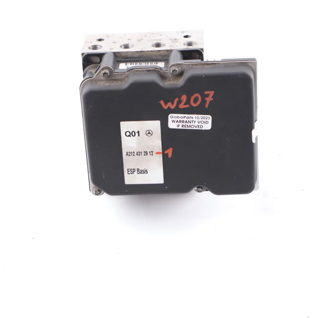 W207 W212 Pompa Idraulica ABS ESP Modulo Centralina Freni per Mercedes con numero di parte A2124312912 Mercedes W207 W212 Pompa Idraulica ABS ESP Modulo Centralina Freni - SKU A2124312912-1 - Numero di parte A2124312912