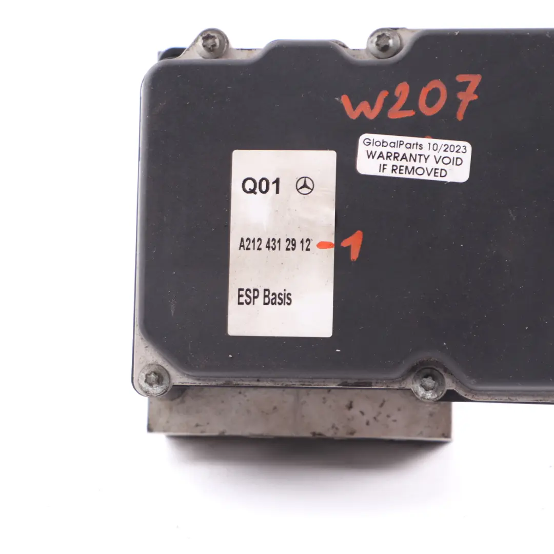 W207 W212 Hydraulikpumpe ABS ESP Bremsensteuergerät Modul für Mercedes mit Teilenummer A2124312912 Mercedes W207 W212 Hydraulikpumpe ABS ESP Bremsensteuergerät Modul - SKU A2124312912-1 - Teilenummer A2124312912