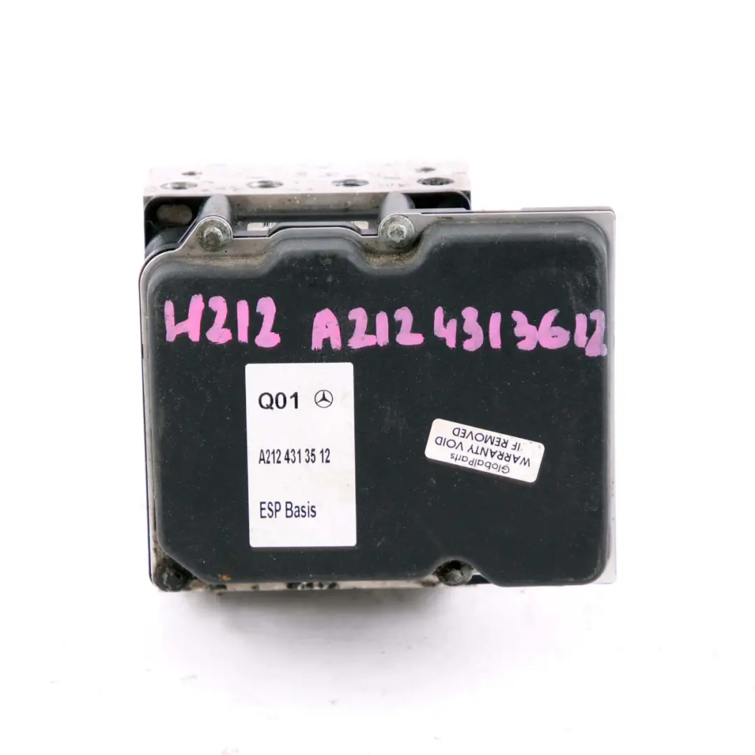 Mercedes W212 ESP ABS Hydro Control Unit Unidad Control Bomba Freno A2124313512 - SKU A2124313612 - Número de pieza A2124313612