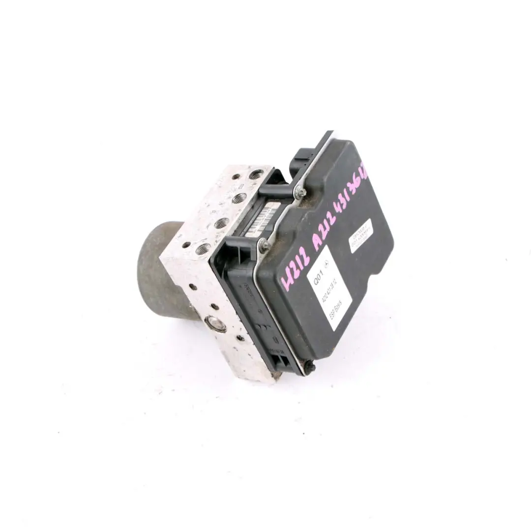 Mercedes W212 ESP ABS Hydro Control Unit Unidad Control Bomba Freno A2124313512 - SKU A2124313612 - Número de pieza A2124313612