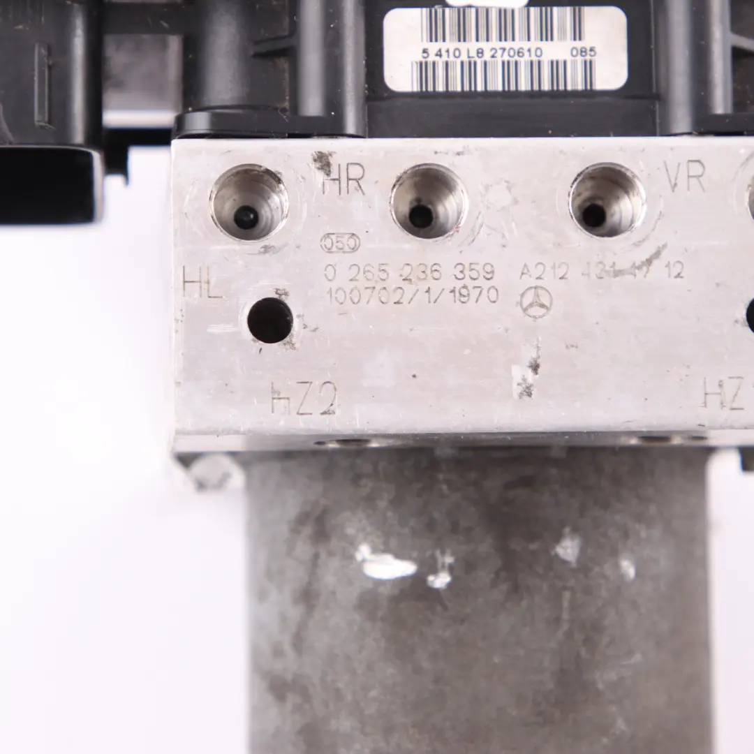 Bomba de freno Mercedes W212 ESP ABS Unidad de control hidráulico para con número de pieza A2124314712 Bomba de freno Mercedes W212 ESP ABS Unidad de control hidráulico - SKU A2124314712 - Número de pieza A2124314712