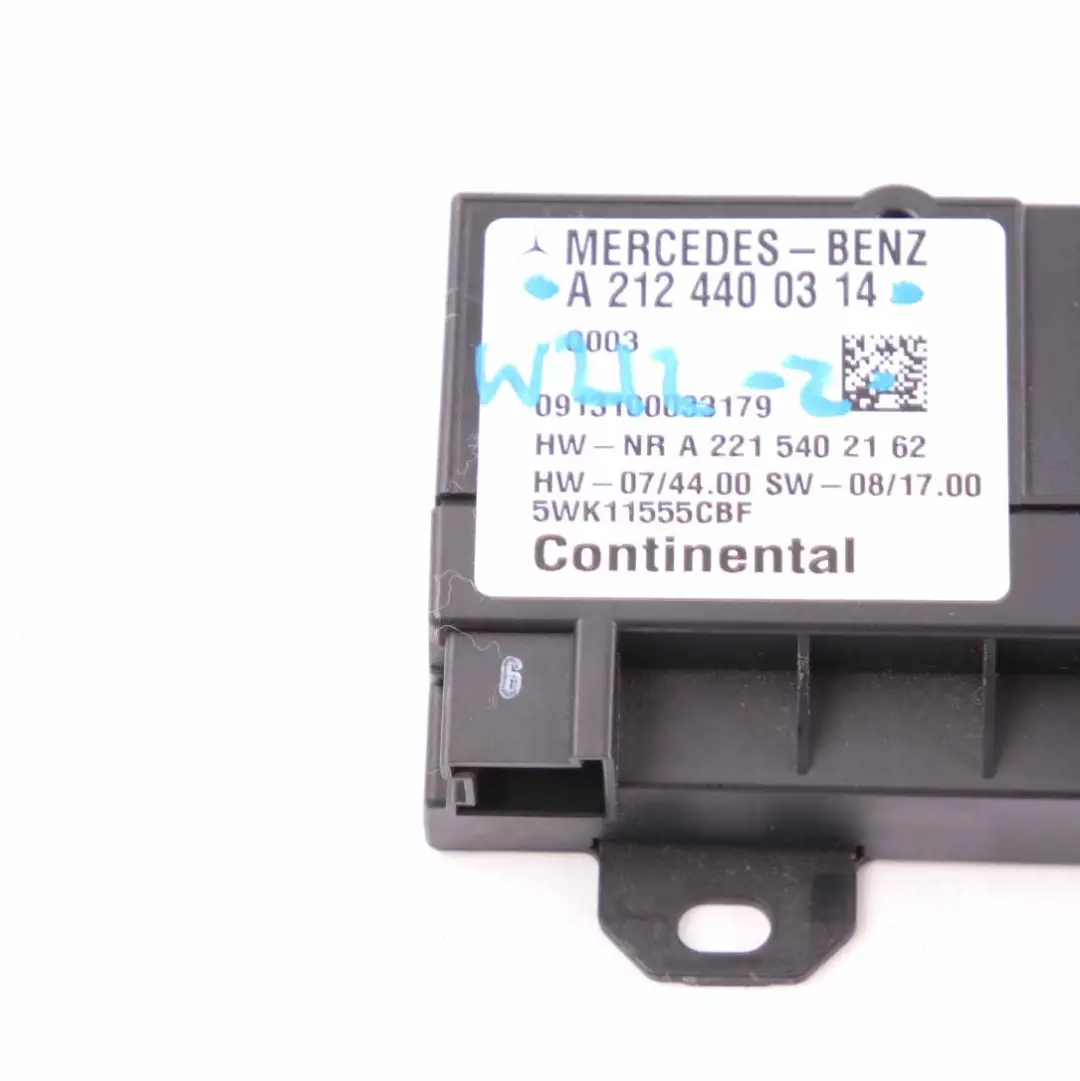 Mercedes W164 W204 Pompe À Carburant Module De contrôle ECU - SKU A2124400314 - Numéro de pièce A2124400314