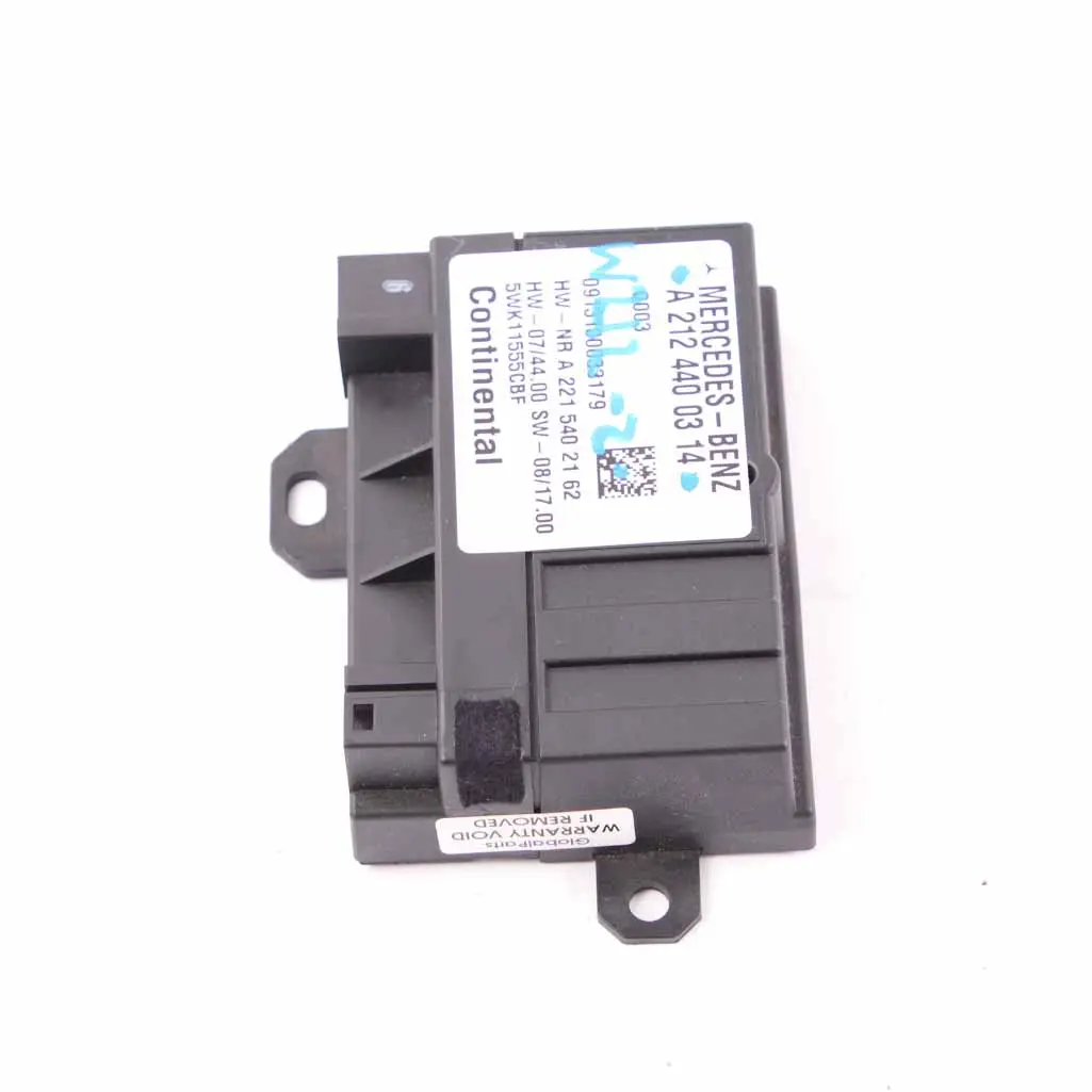Mercedes W164 W204 Moduł Sterownik Pompy Paliwa ECU - SKU A2124400314 - Numer Części A2124400314