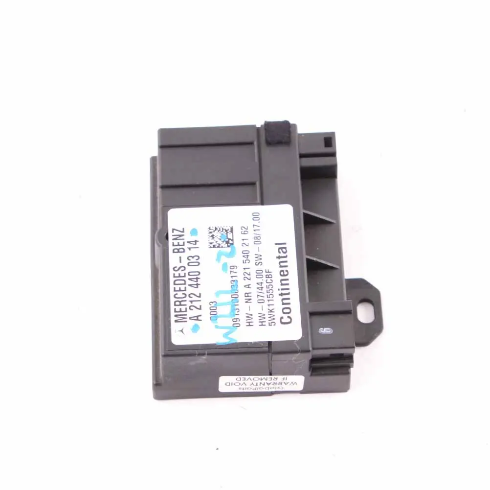 Mercedes W164 W204 Moduł Sterownik Pompy Paliwa ECU - SKU A2124400314 - Numer Części A2124400314