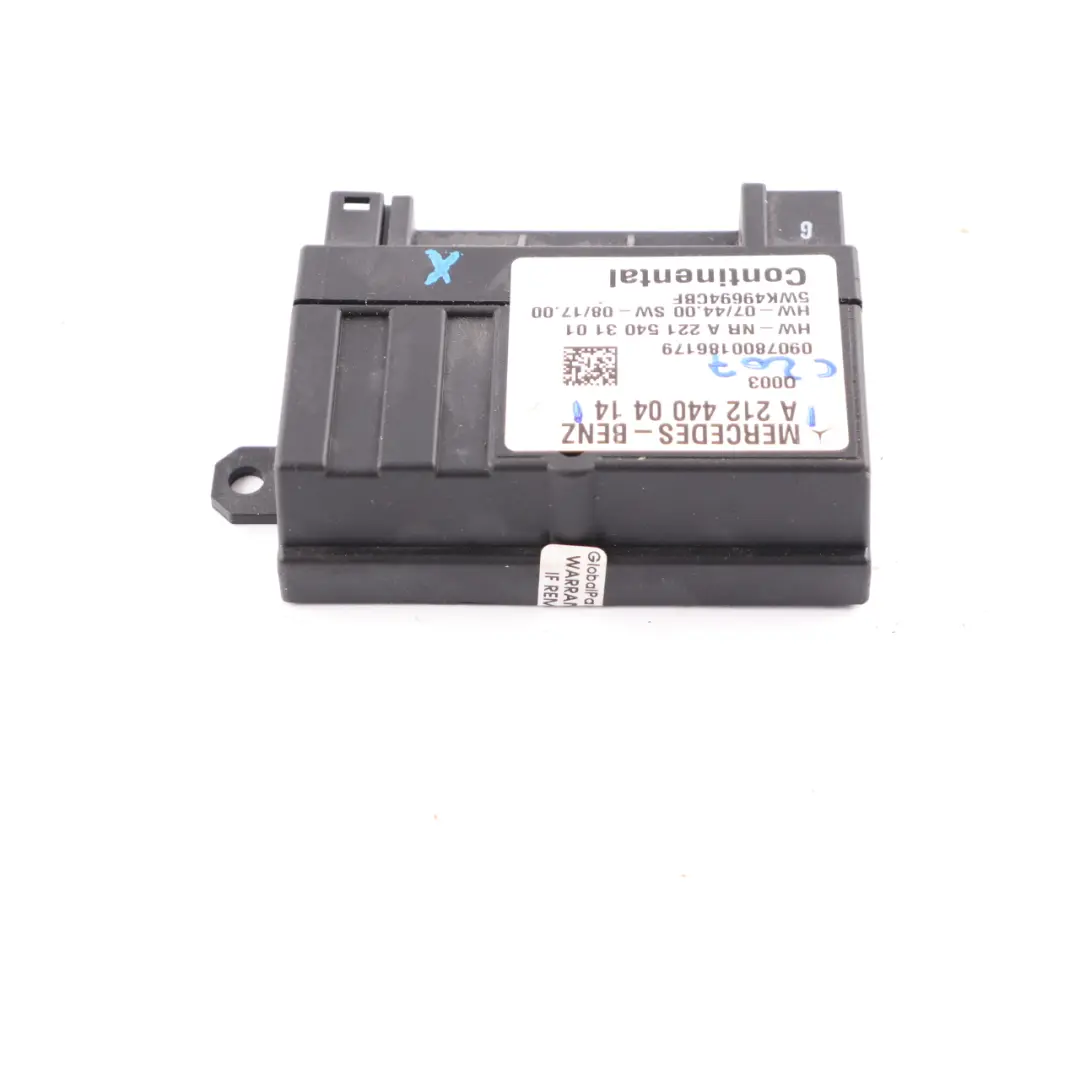 W207 W212 Fuel Pump Module Diesel Control Unit ECU to Mercedes C207 with Part number A2124400414 Mercedes C207 W207 W212 Fuel Pump Module Diesel Control Unit ECU - SKU A2124400414 - Part number A2124400414