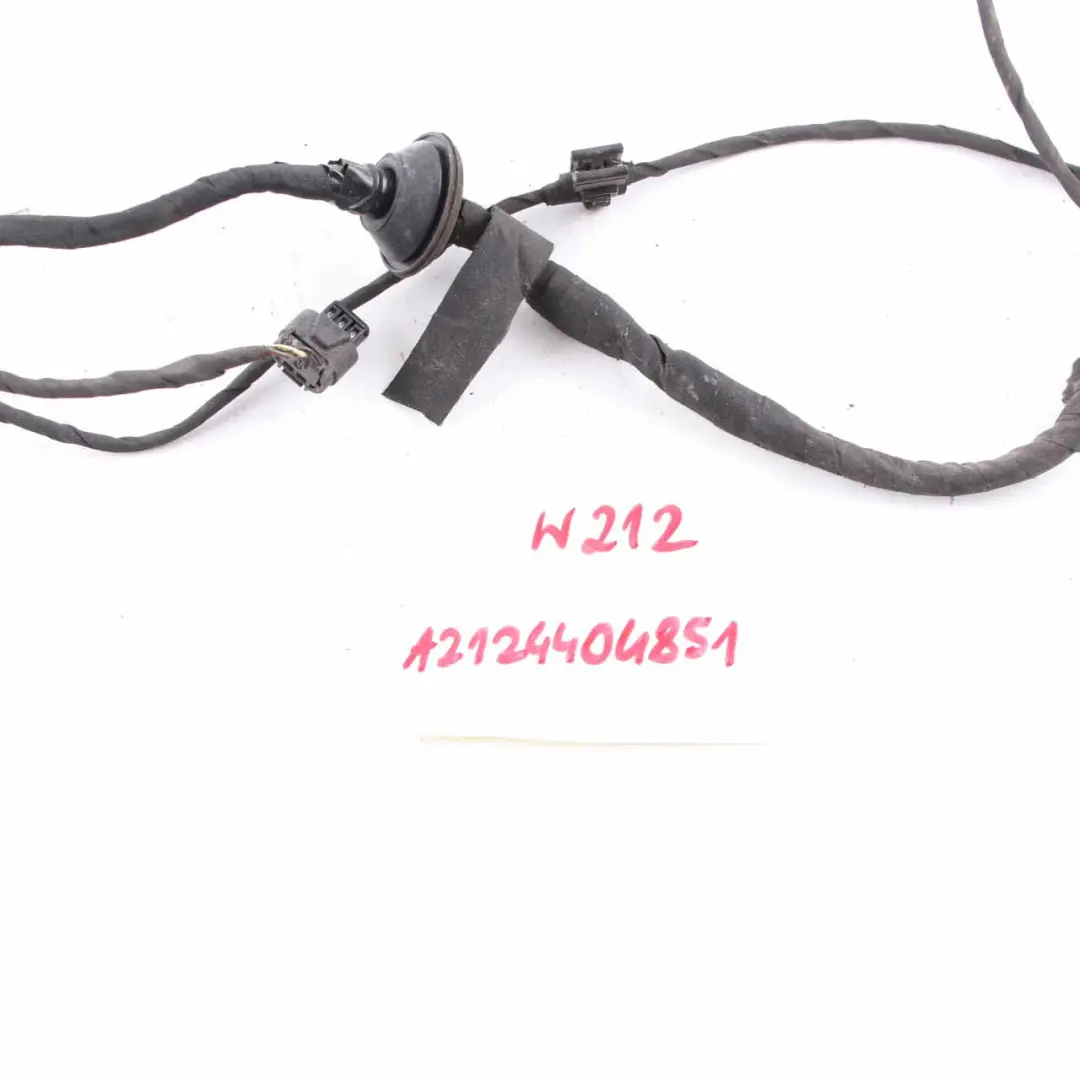 Mercedes W212 Rear Bumper PDC Wiring Parking Sensor Loom Harness - SKU A2124404851 - Part number A2124404851