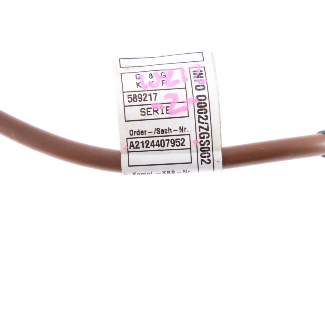 Mercedes W212 W218 Battery Cable Negative Lead Terminal Harness - SKU A2124407952 - Part number A2124407952