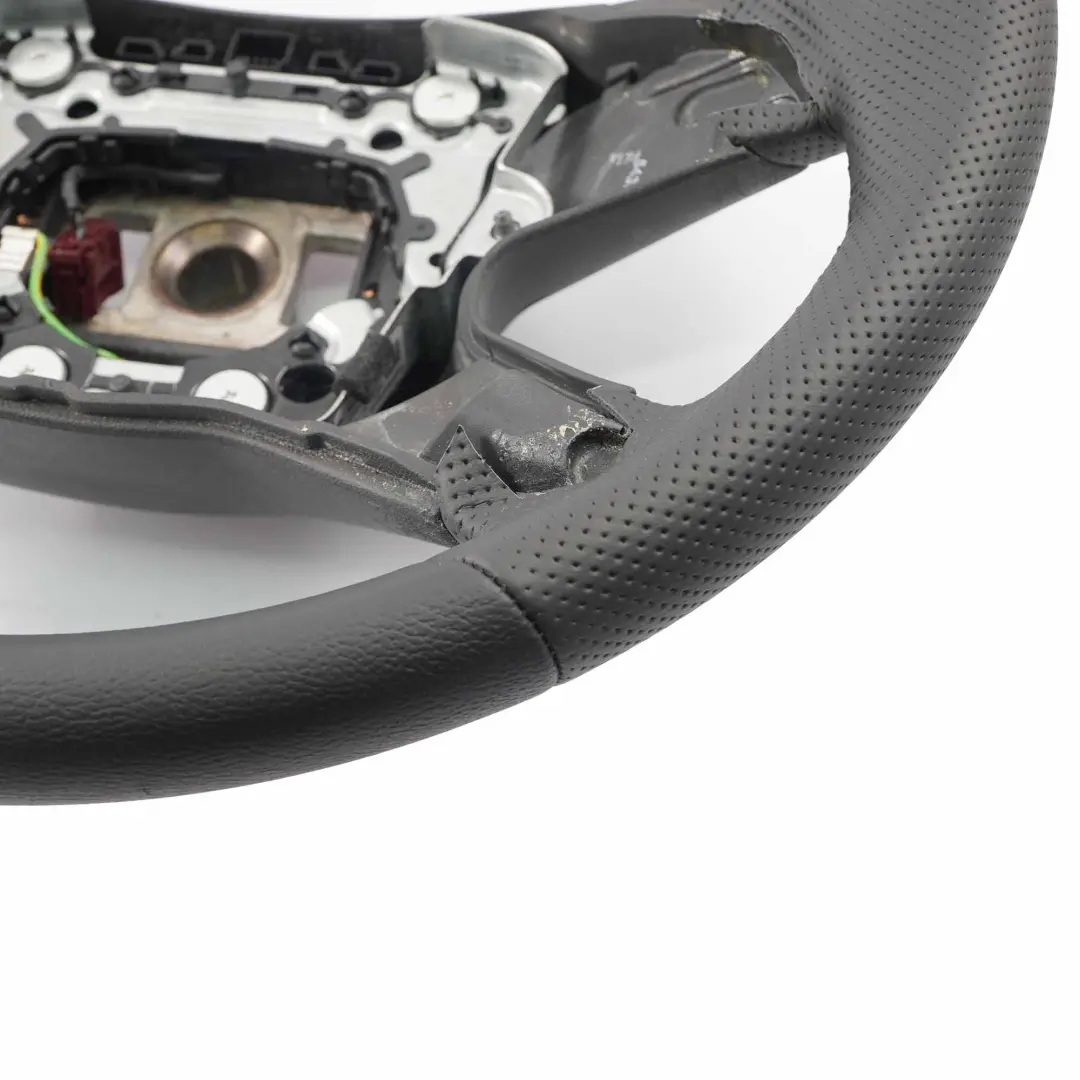  Steering Wheel Mercedes W212 NEW Black Leather with Black Thread - SKU A2124600303-1 - Part number A2124600303
